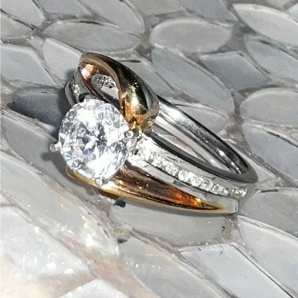 14K Gold 1.70ct Diamond & Sapphire? Ring - Picture 2 of 15